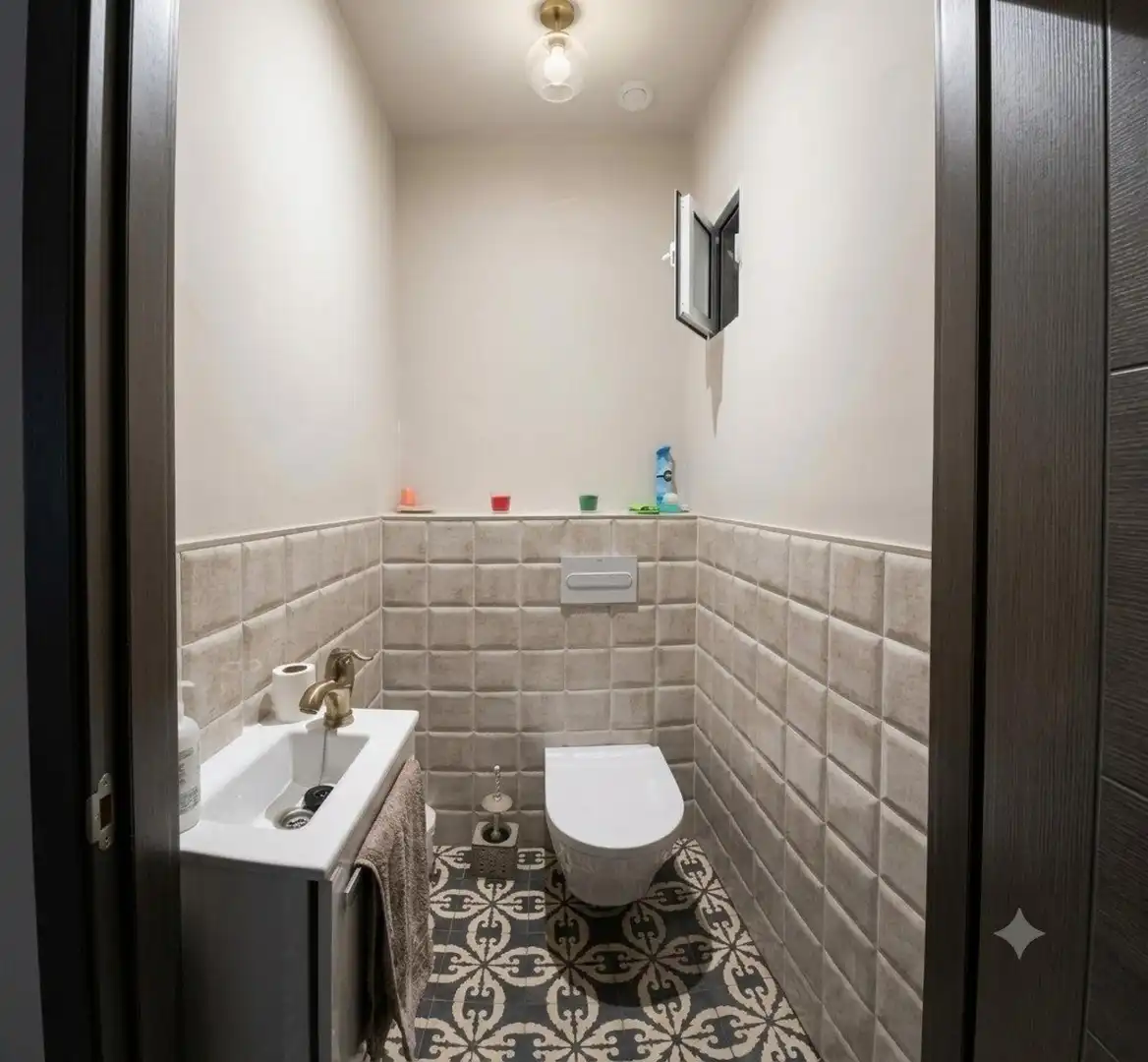 Baño de Casa adosada en venta en Zalamea de la Serena con Aire acondicionado, Calefacción y Terraza