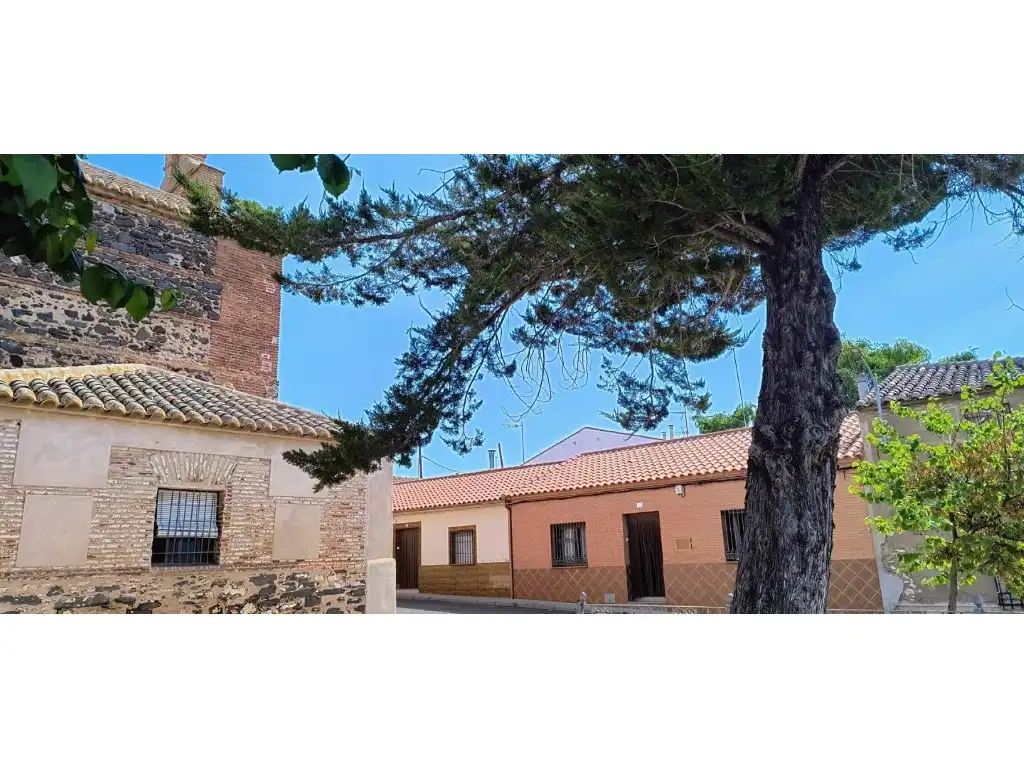 Vista exterior de Finca rústica en venta en Villanueva de San Carlos con Terraza