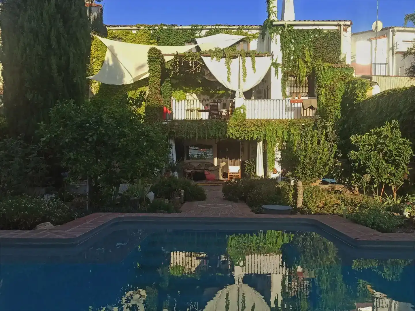 Piscina de Casa adosada en venda en Cortegana amb Jardí privat, Traster i Piscina