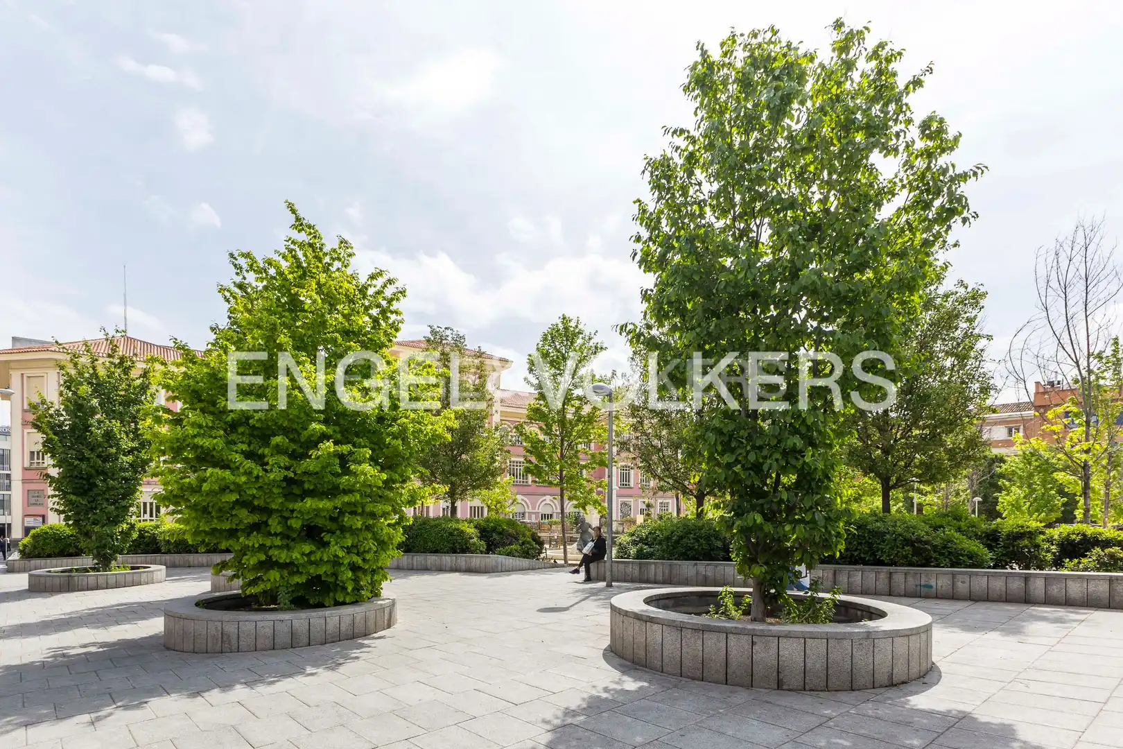 Terraza de Apartamento de alquiler en Madrid con Aire acondicionado, Calefacción y Terraza