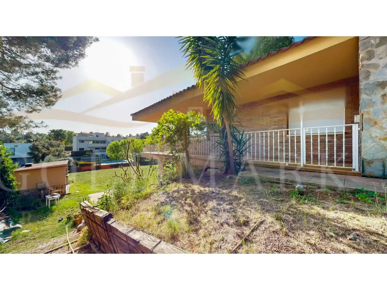 Jardí de Casa o xalet en venda en Sabadell amb Aire condicionat, Jardí privat i Terrassa