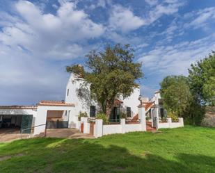 Jardí de Finca rústica en venda en El Real de la Jara amb Aire condicionat, Terrassa i Piscina