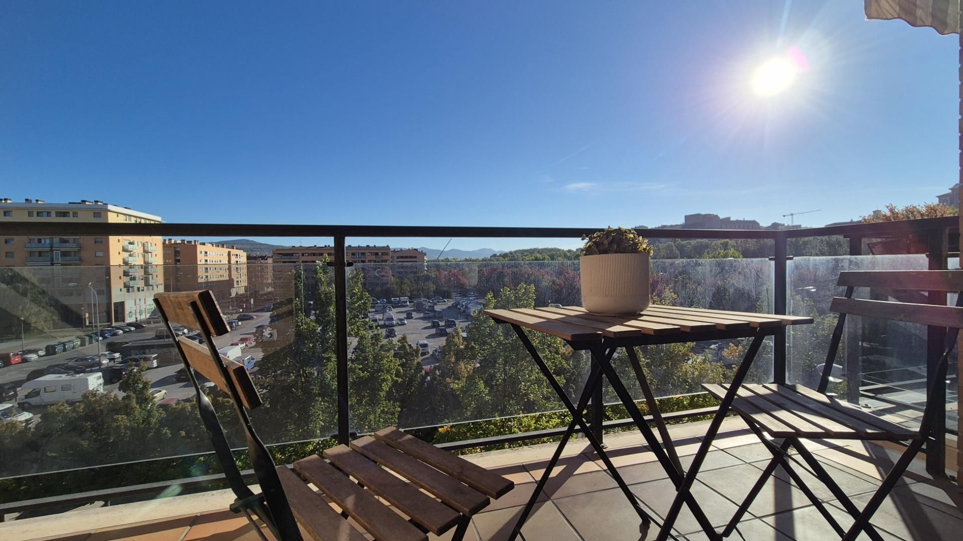 Terrace of Flat for sale in  Pamplona / Iruña  with Heating, Terrace and Storage room