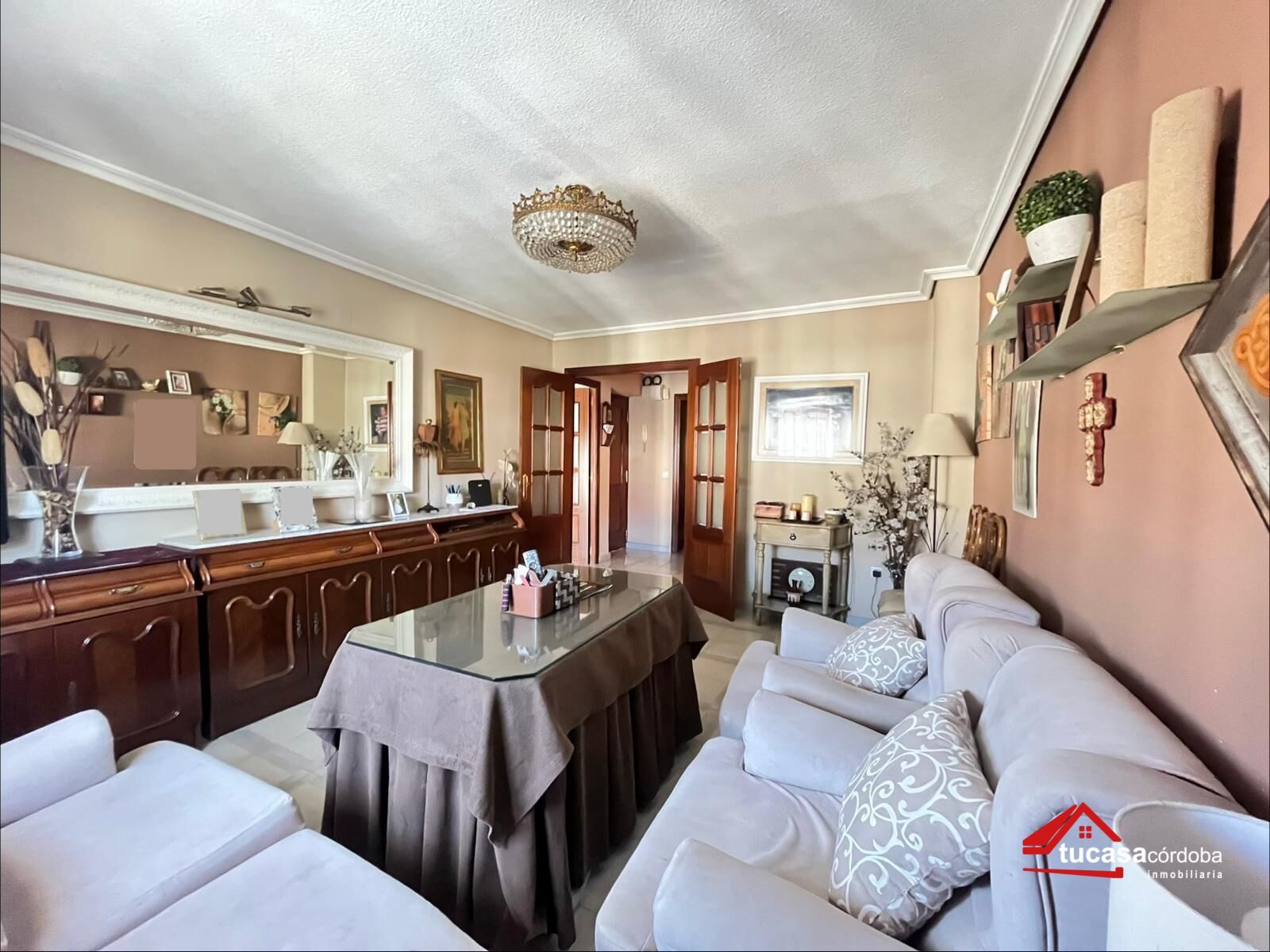 Sala d'estar de Pis en venda en  Córdoba Capital amb Aire condicionat