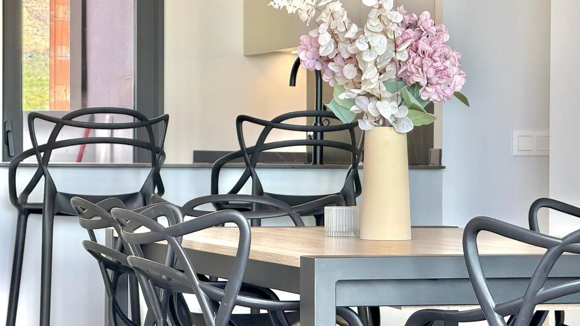 Dining room of Flat for sale in Finestrat  with Air Conditioner, Heating and Terrace