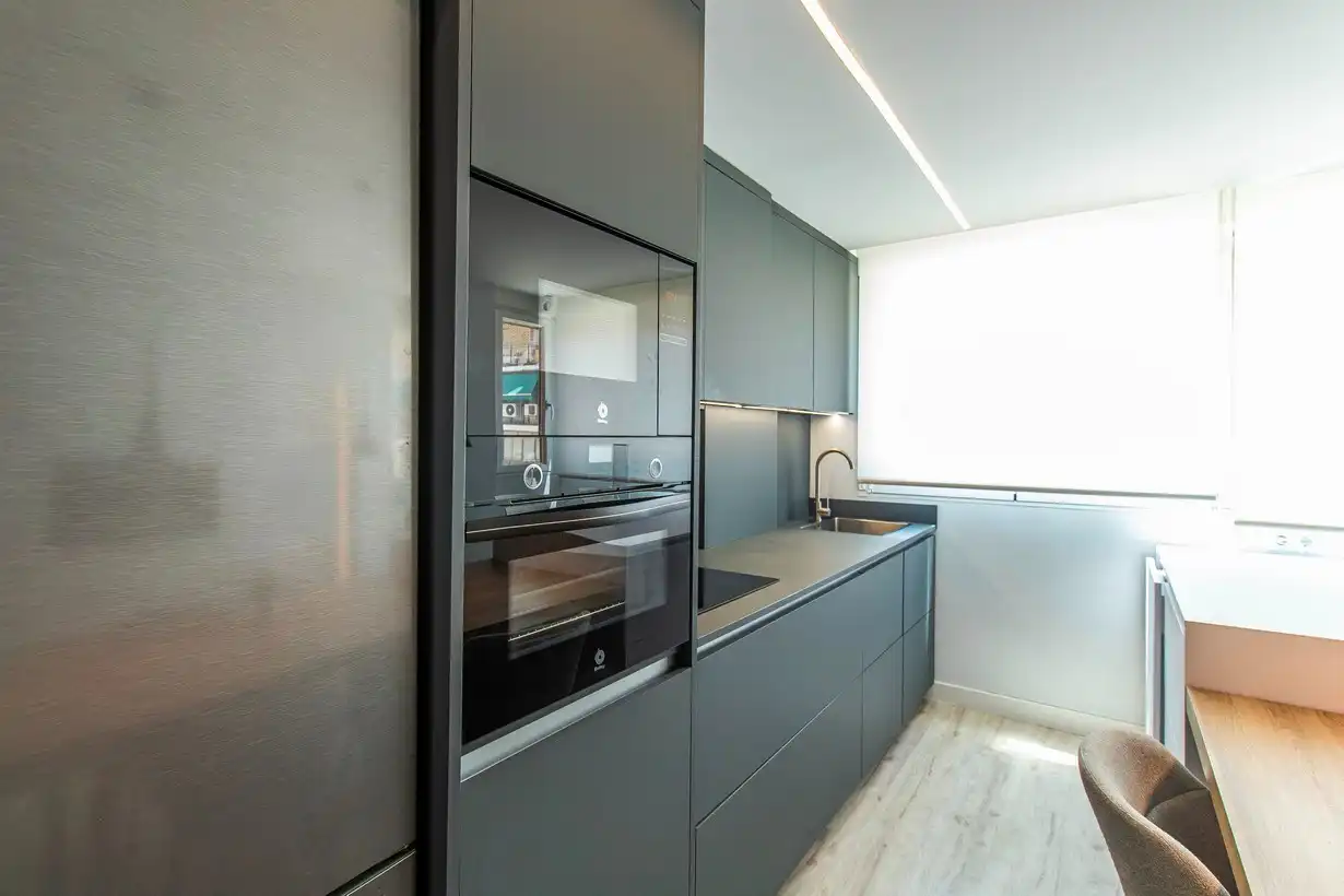 Cocina de Piso de alquiler en Madrid con Aire acondicionado, Calefacción y Terraza