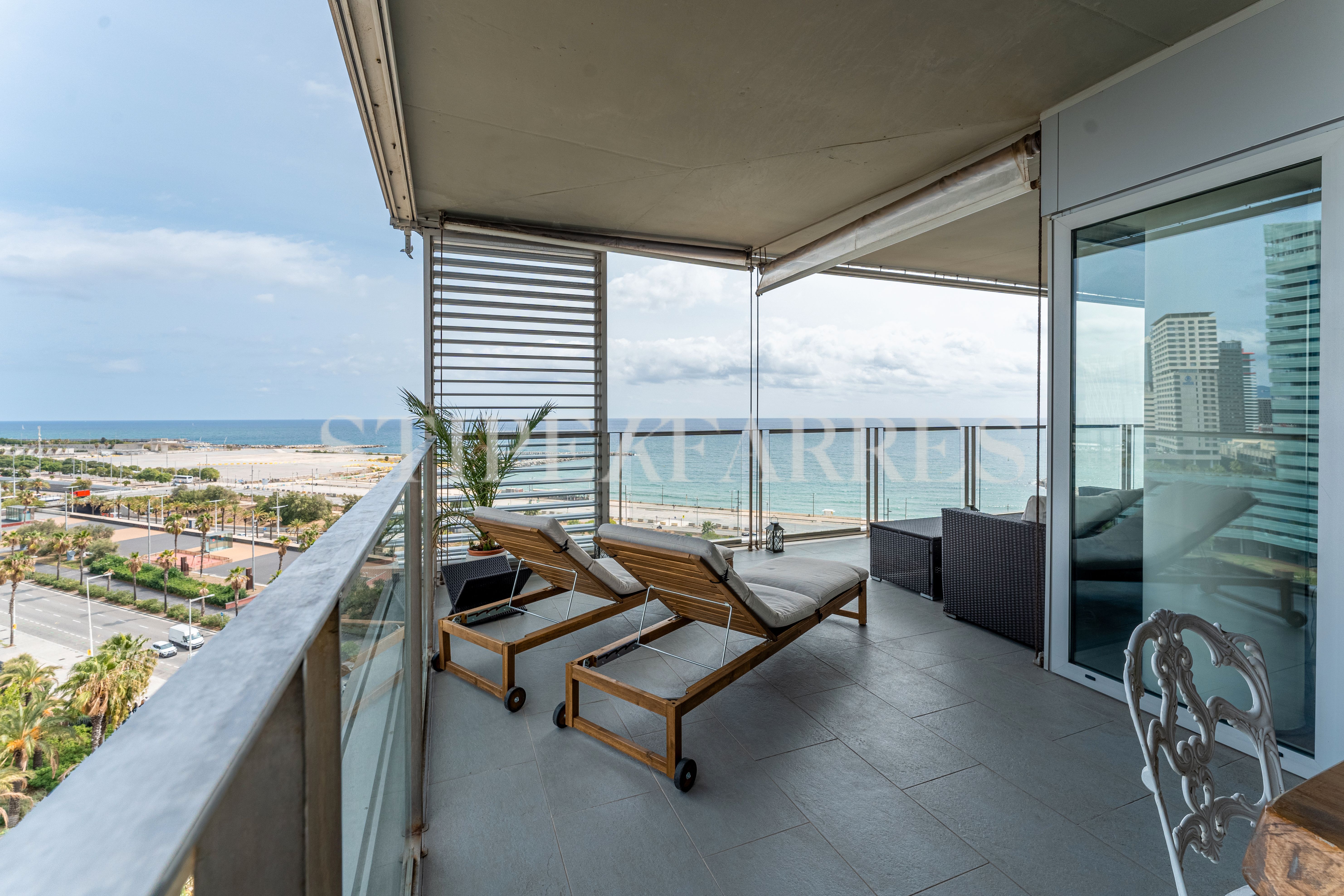 Terrace of Flat for sale in  Barcelona Capital  with Air Conditioner, Terrace and Storage room