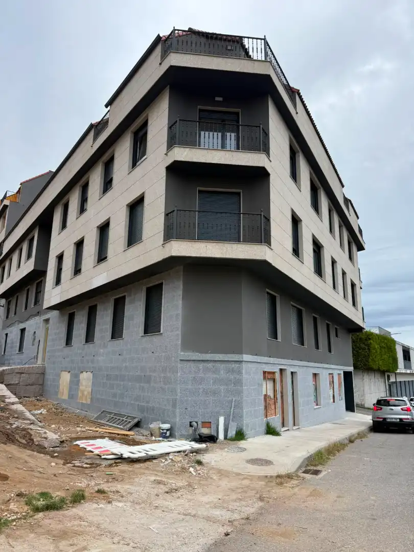 Vista exterior de Ático en venta en Ribeira con Trastero