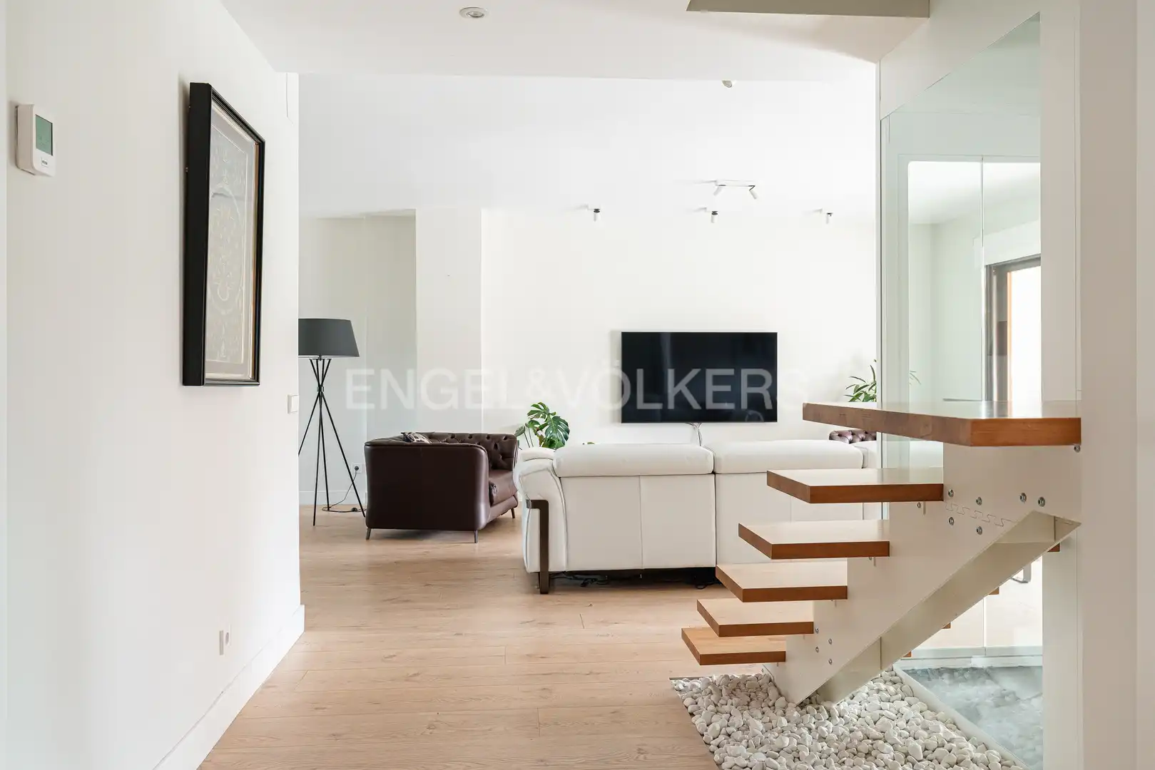 Living room of Attic for sale in Las Rozas de Madrid  with Air Conditioner, Heating and Terrace
