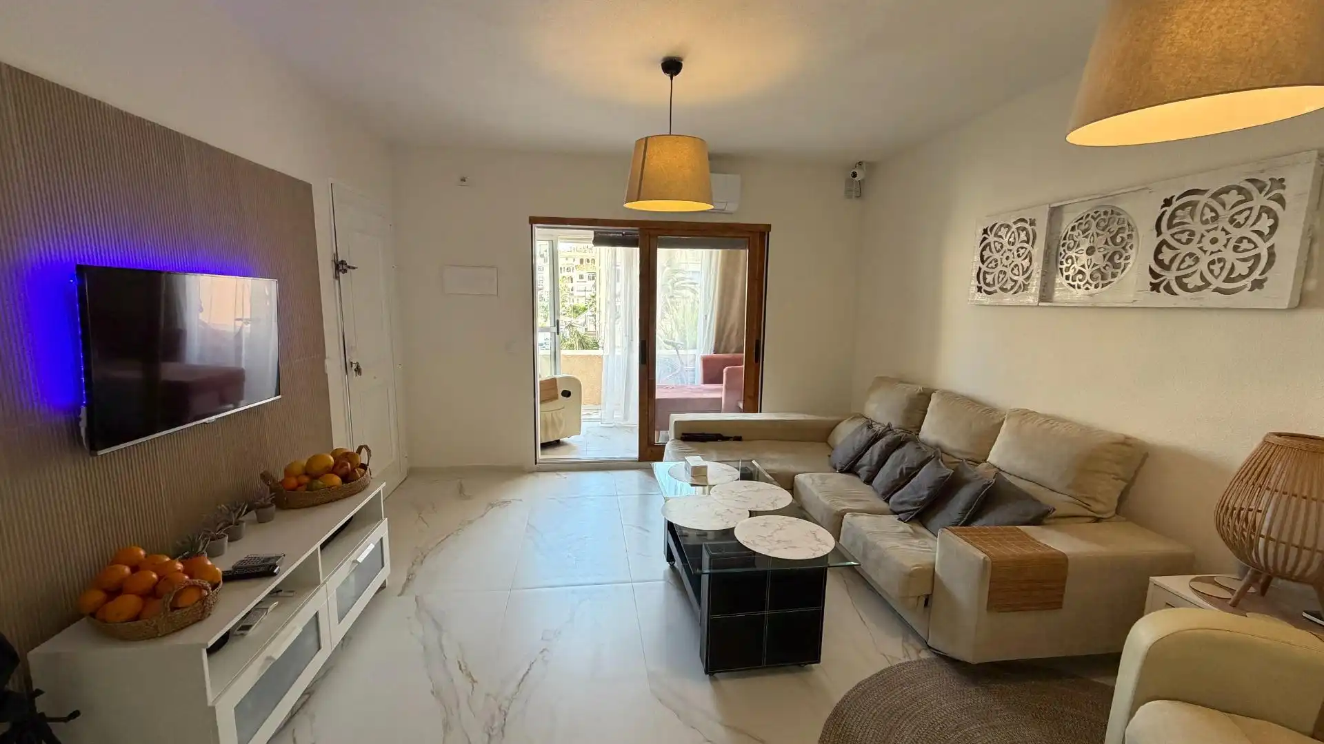 Living room of Apartments for sale in Torrevieja  with Air Conditioner, Terrace and Furnished