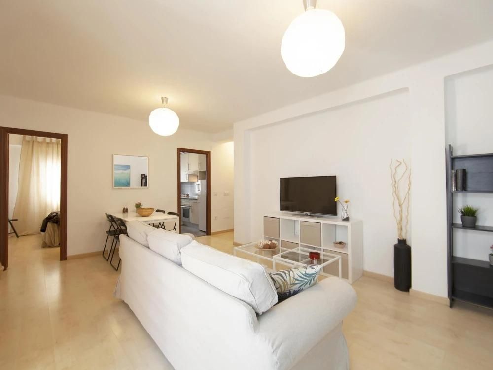 Sala de estar de Piso de alquiler en Badalona