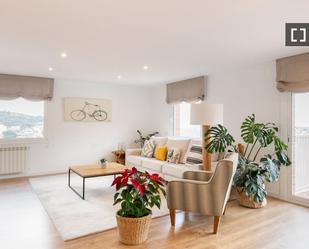 Living room of Flat to rent in  Barcelona Capital  with Air Conditioner, Heating and Furnished