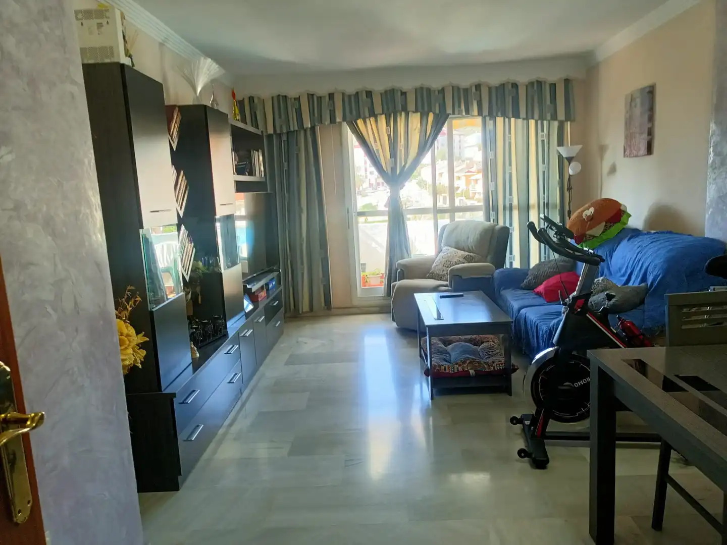 Sala de estar de Dúplex en venta en Málaga con Aire acondicionado, Trastero y Amueblado