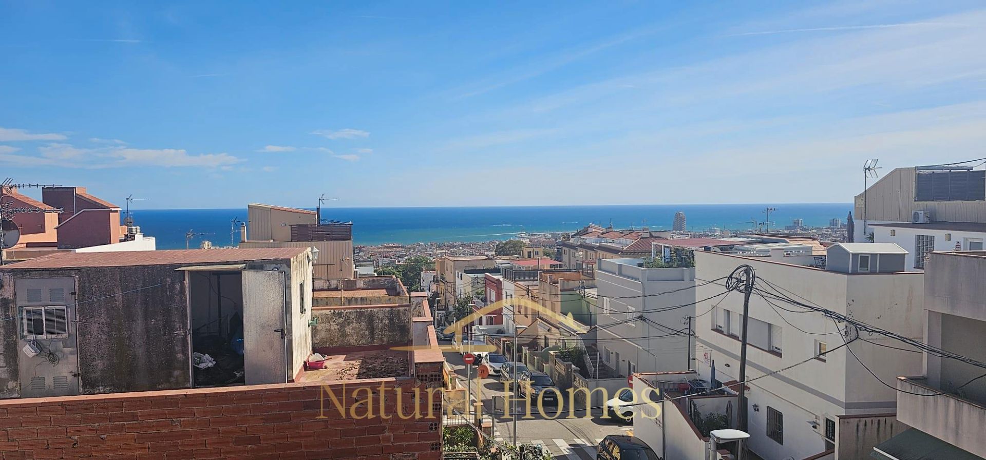 Vista exterior de Ático en venta en Mataró con Aire acondicionado, Calefacción y Terraza