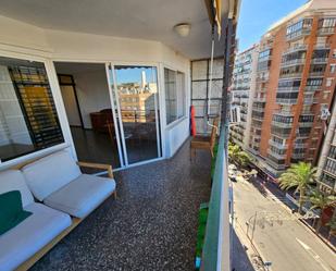 Balcony of Flat to rent in Alicante / Alacant  with Air Conditioner, Terrace and Furnished