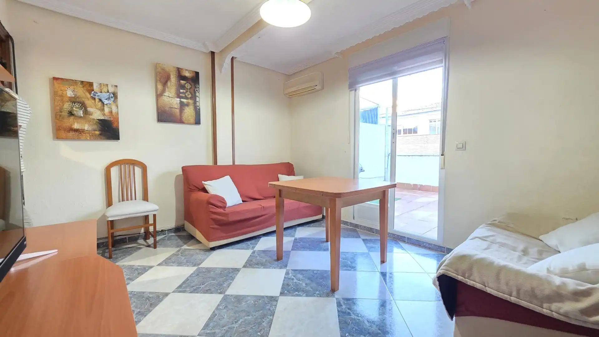 Sala de estar de Ático en venta en Belén - San Roque