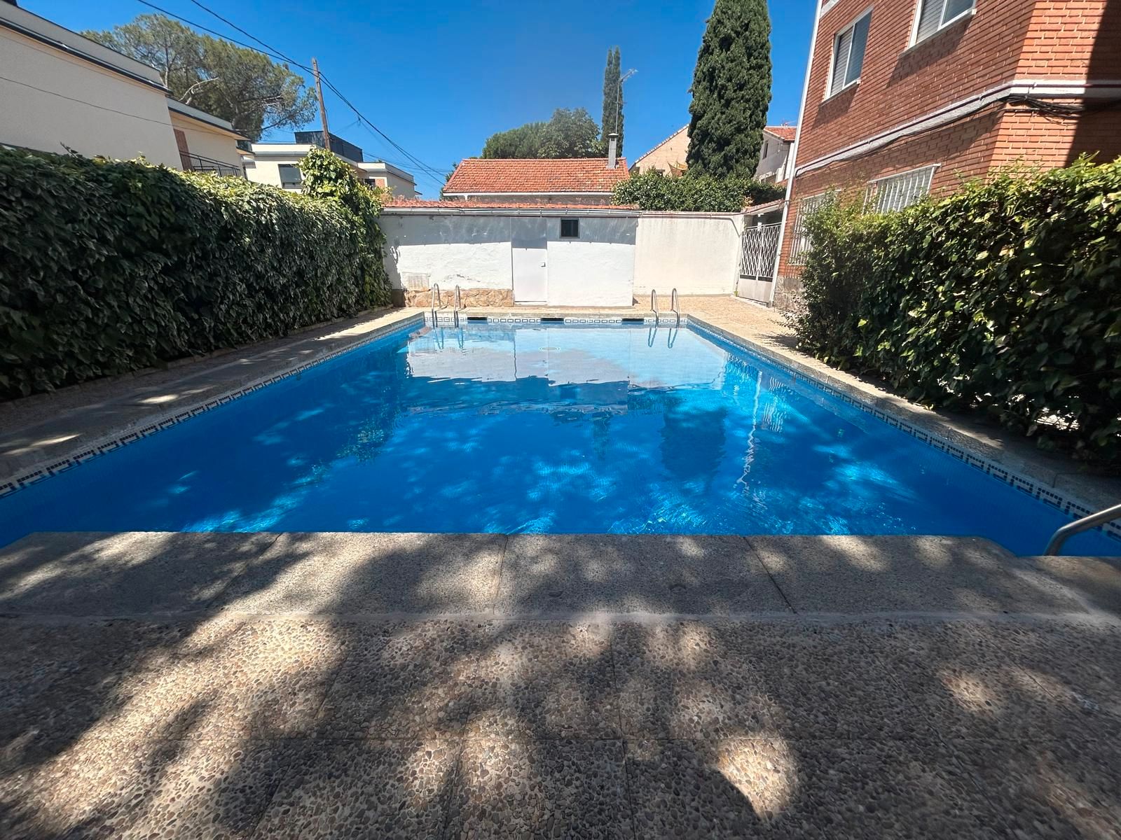 Swimming pool of Flat to rent in Torrelodones  with Air Conditioner, Heating and Oven
