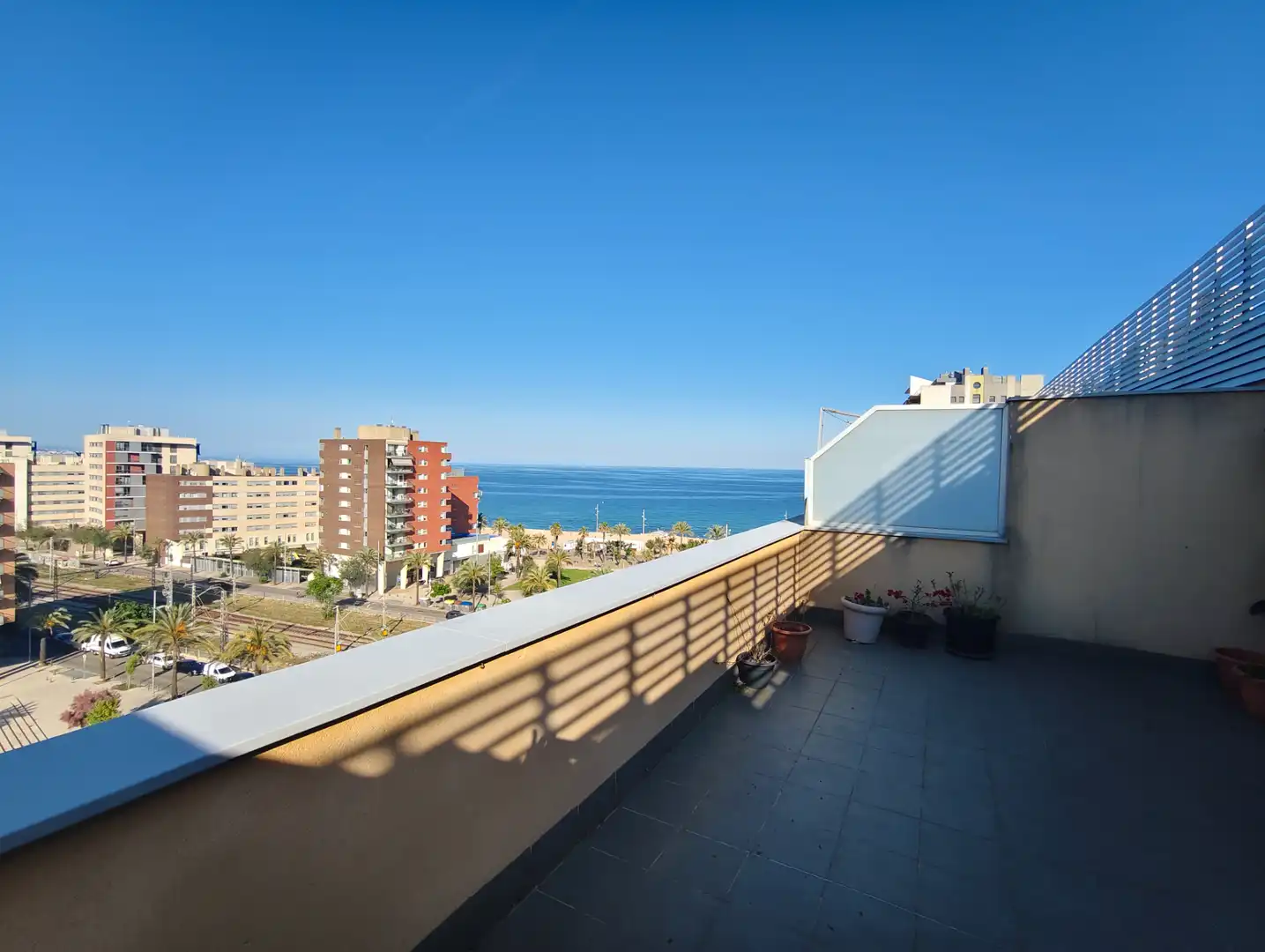 Terraza de Ático de alquiler en Badalona con Aire acondicionado, Calefacción y Parquet