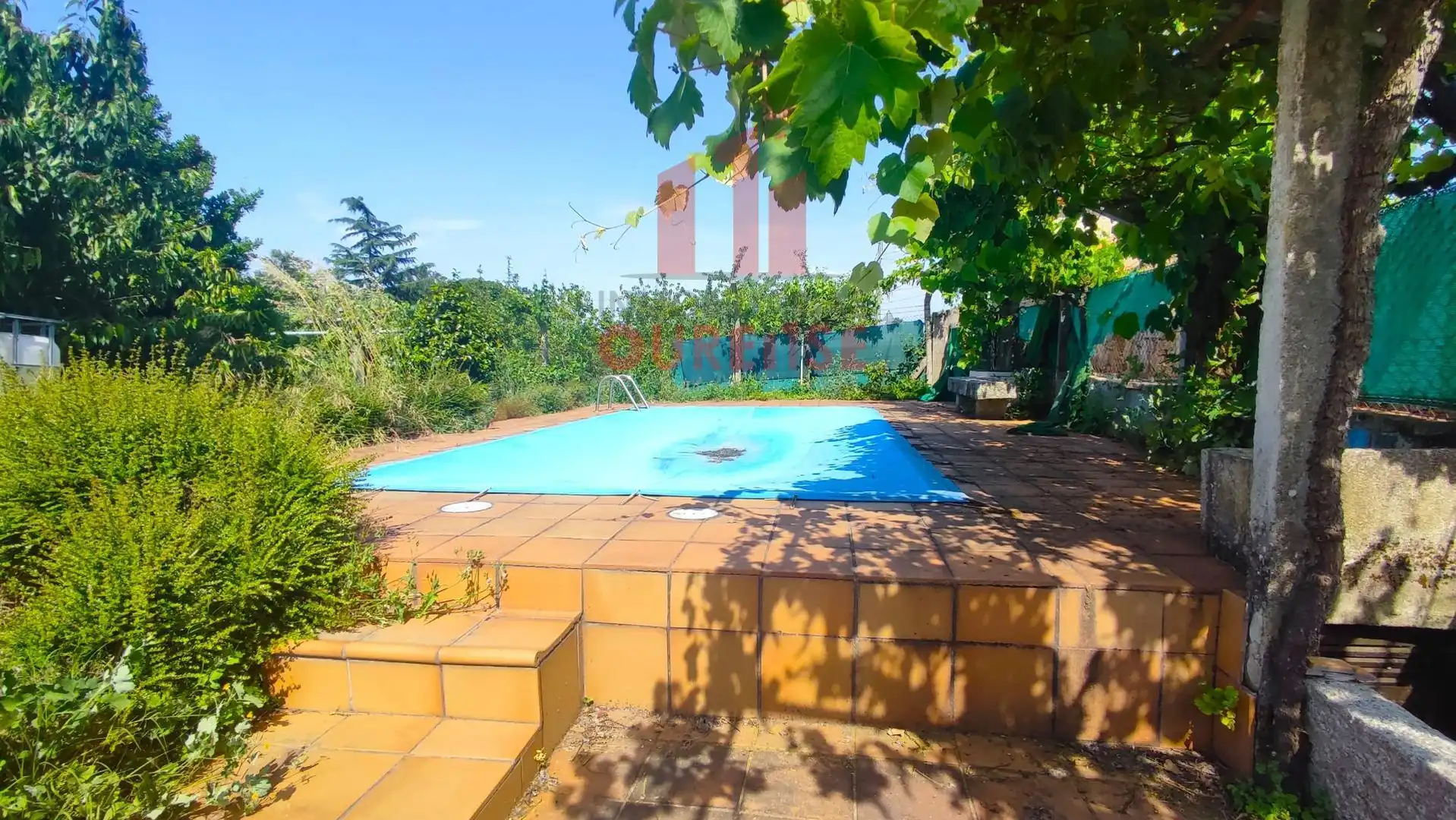 Piscina de Casa o chalet en venta en San Cibrao das Viñas con Calefacción, Jardín privado y Terraza