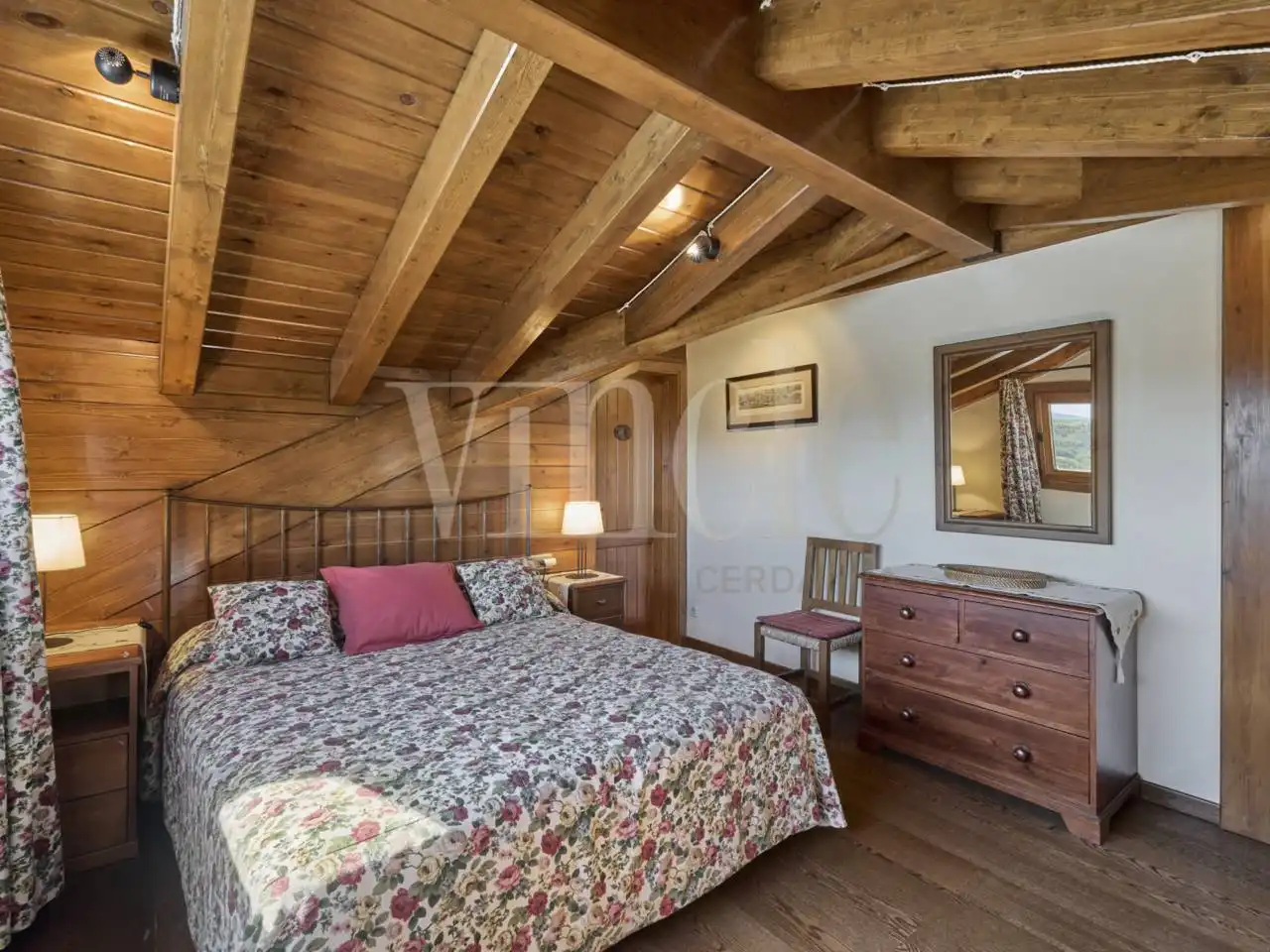 Bedroom of Duplexes for sale in Puigcerdà  with Heating, Parquet flooring and Terrace