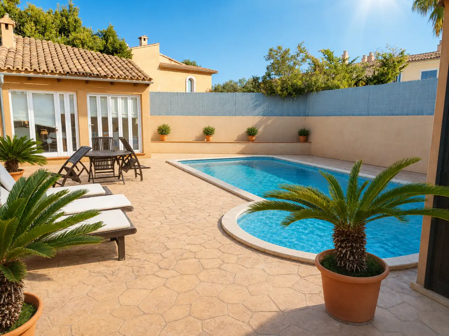 Piscina de Casa adosada en venta en Marratxí con Calefacción, Jardín privado y Terraza