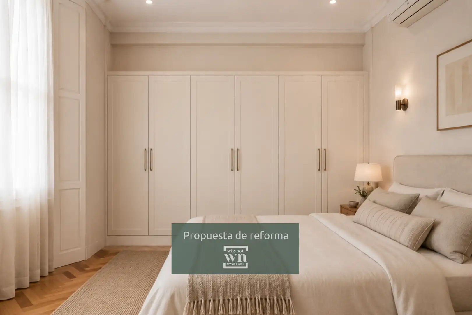 Schlafzimmer von Wohnung zum Verkauf in Madrid mit Klimaanlage, Heizung und Abstellraum