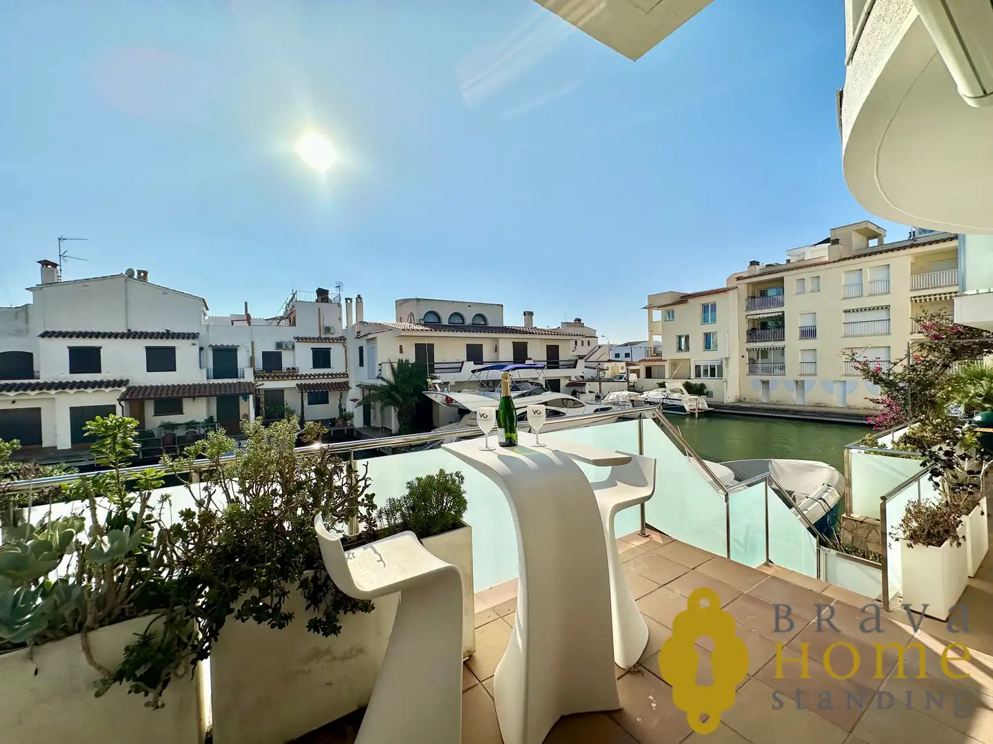Terraza de Casa o chalet en venta en Empuriabrava con Aire acondicionado, Terraza y Piscina