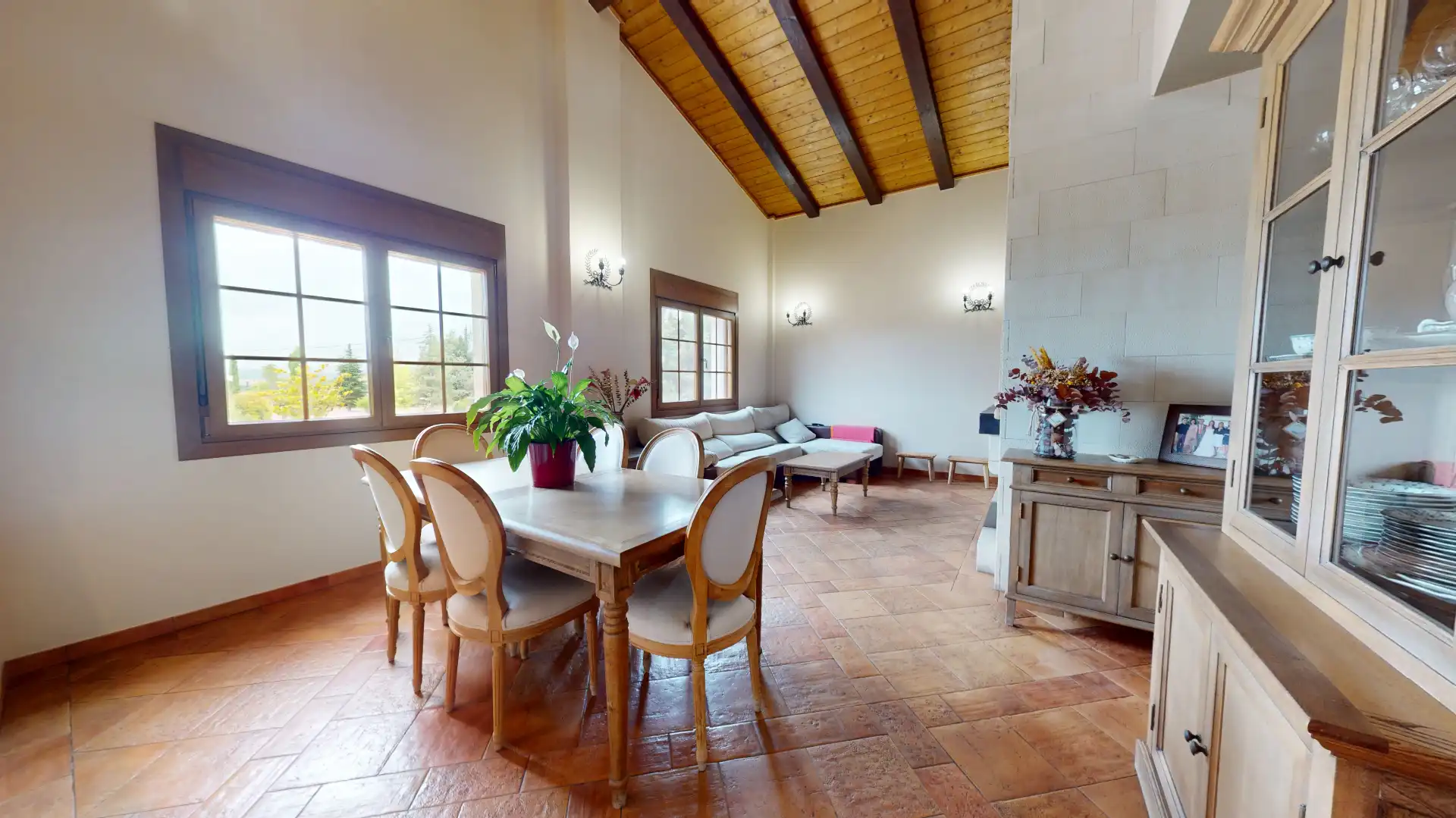 Comedor de Casa o chalet en venta en Monóvar  / Monòver con Aire acondicionado, Calefacción y Jardín privado