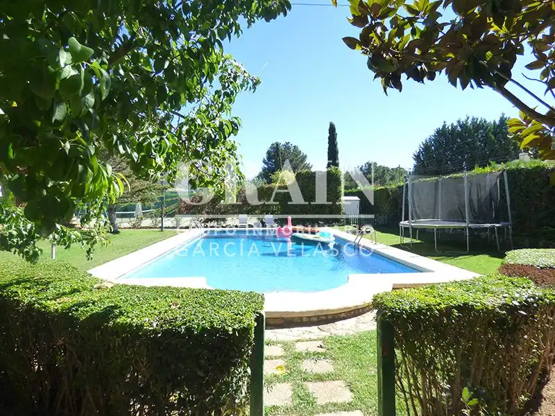 Garden of Houses for sale in Albacete  with Air Conditioner, Heating and Private garden
