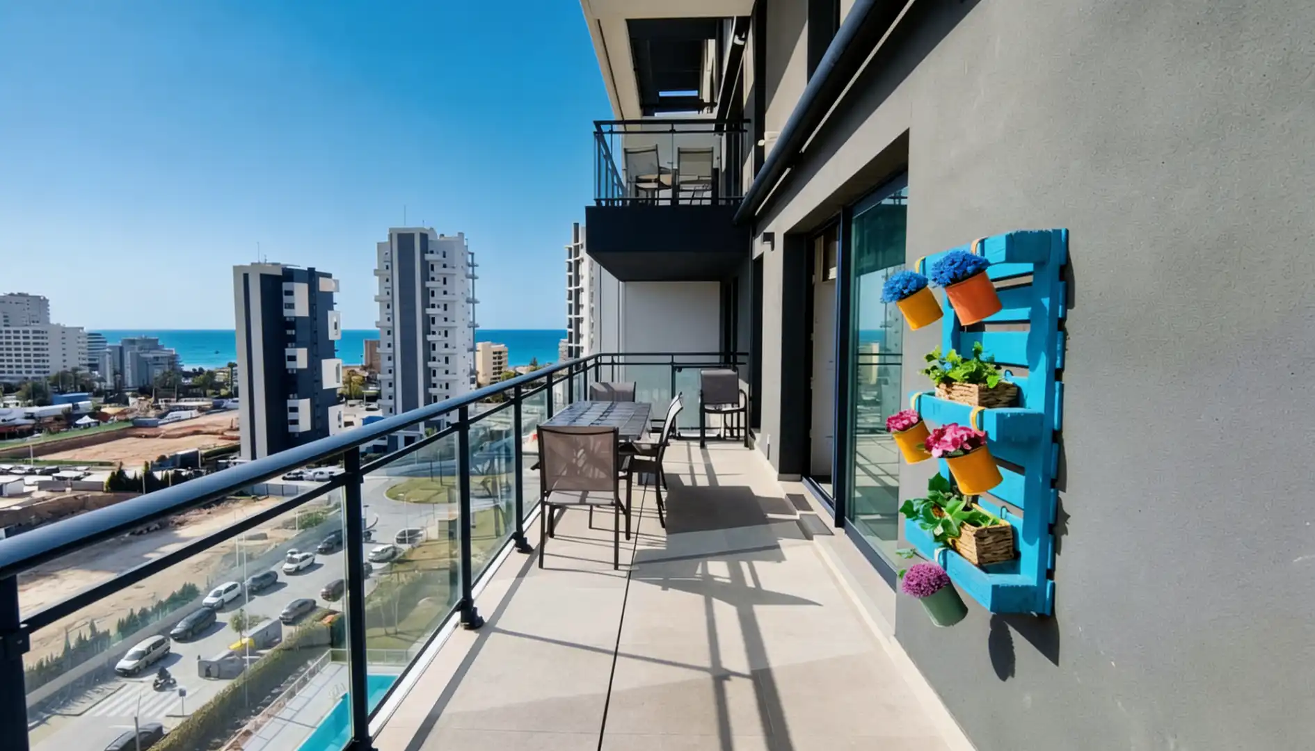 Terrassa de Apartament en venda en Calpe / Calp amb Aire condicionat, Calefacció i Traster