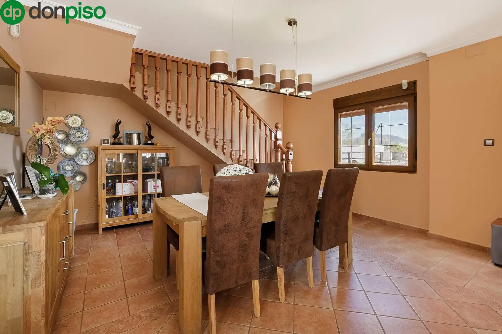 Dining room of Houses for sale in Huétor de Santillán  with Heating, Private garden and Swimming Pool