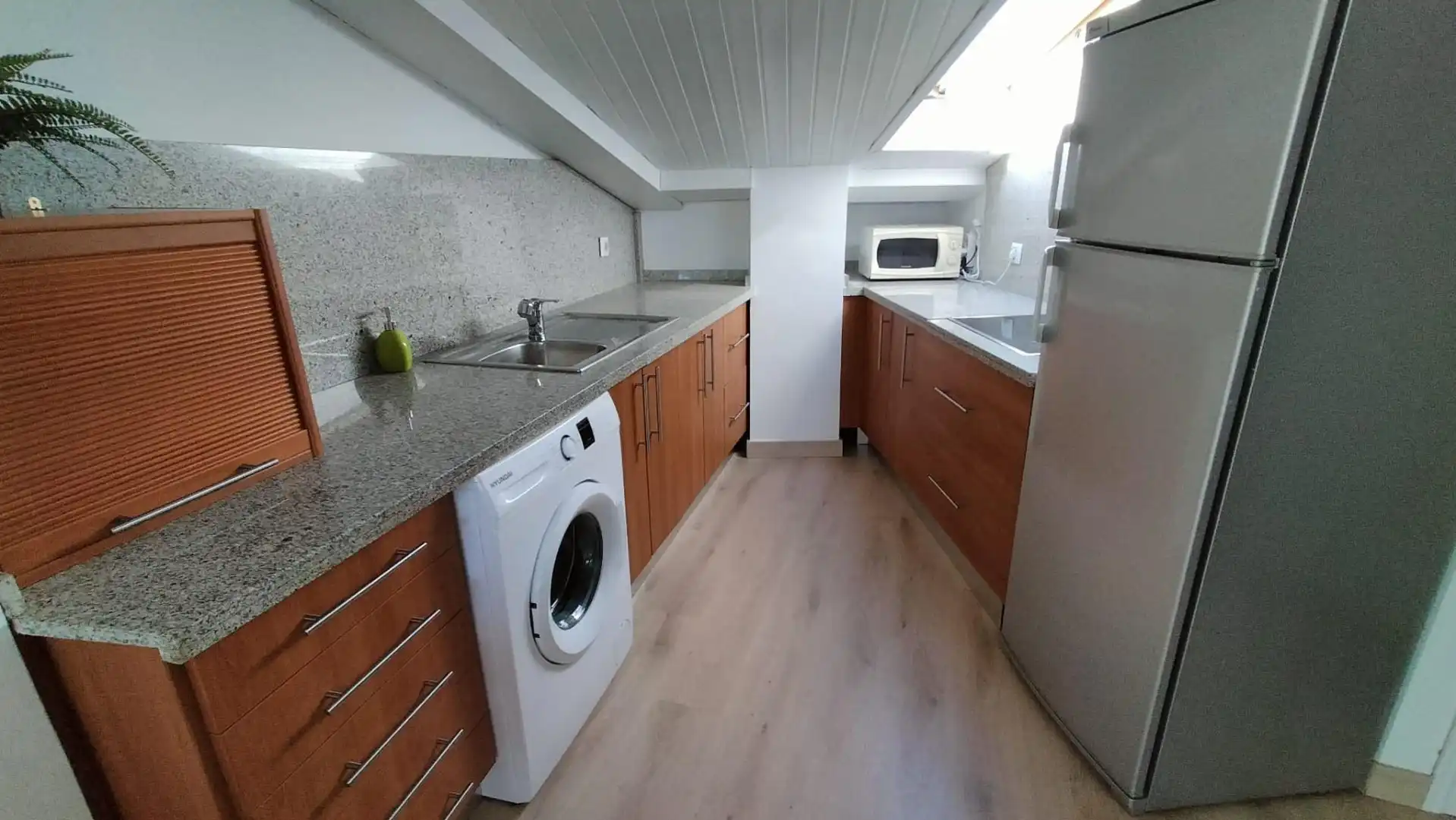 Kitchen of Attic for rent in Málaga  with Air Conditioner, Heating and Terrace