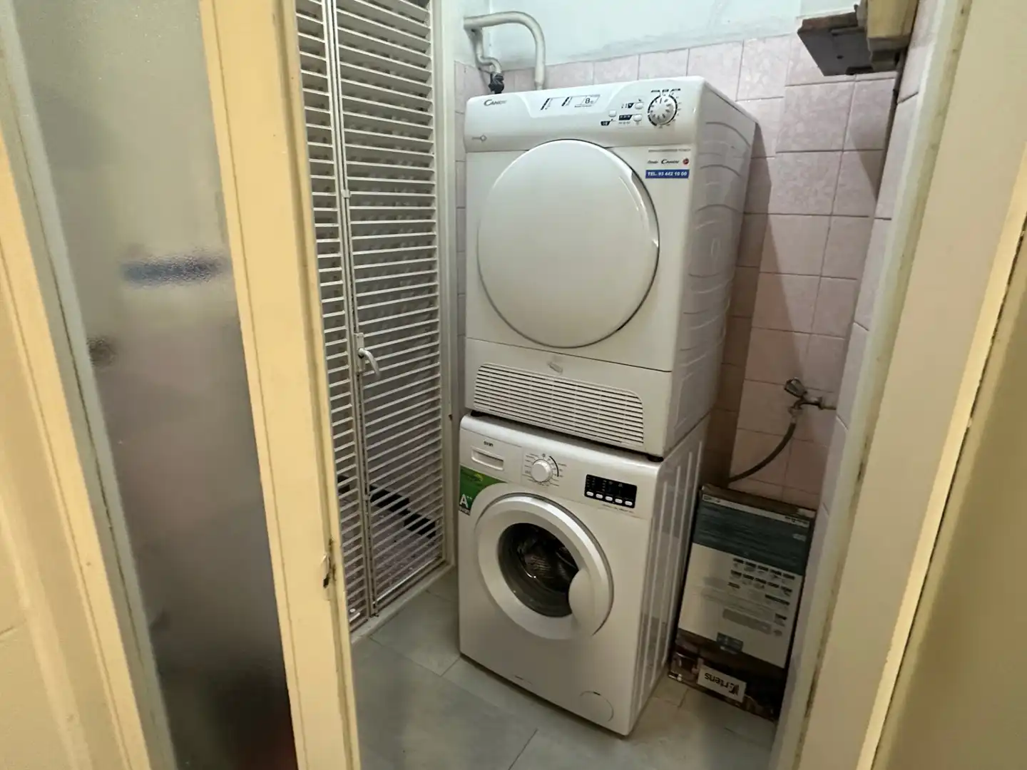 Kitchen of Flat for sale in Barcelona  with Air Conditioner, Heating and Parquet flooring