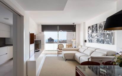 Living room of Flat for sale in Mataró  with Air Conditioner, Heating and Terrace