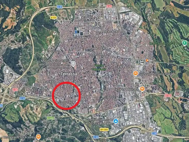 Vista exterior de Residencial en venda en Terrassa
