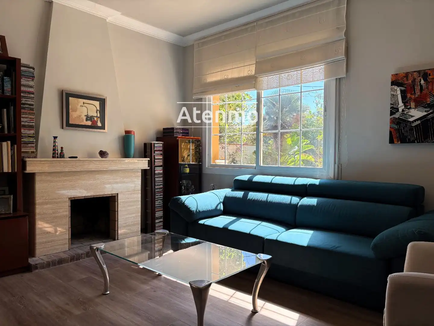 Sala de estar de Casa o chalet en venta en Barcelona con Aire acondicionado, Calefacción y Jardín privado