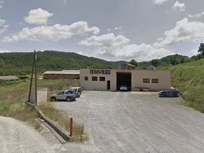 Exterior view of Industrial buildings for sale in L'Estany