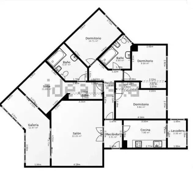 Ático en venta en Alicante / Alacant con Aire acondicionado, Terraza y Piscina comunitaria