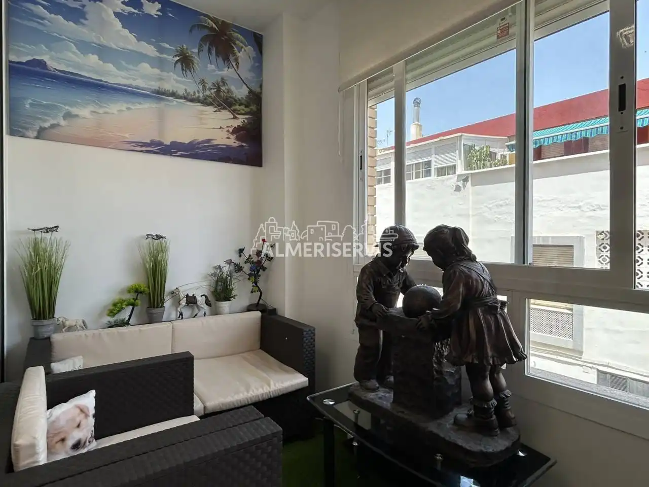 Terraza de Piso en venta en Roquetas de Mar