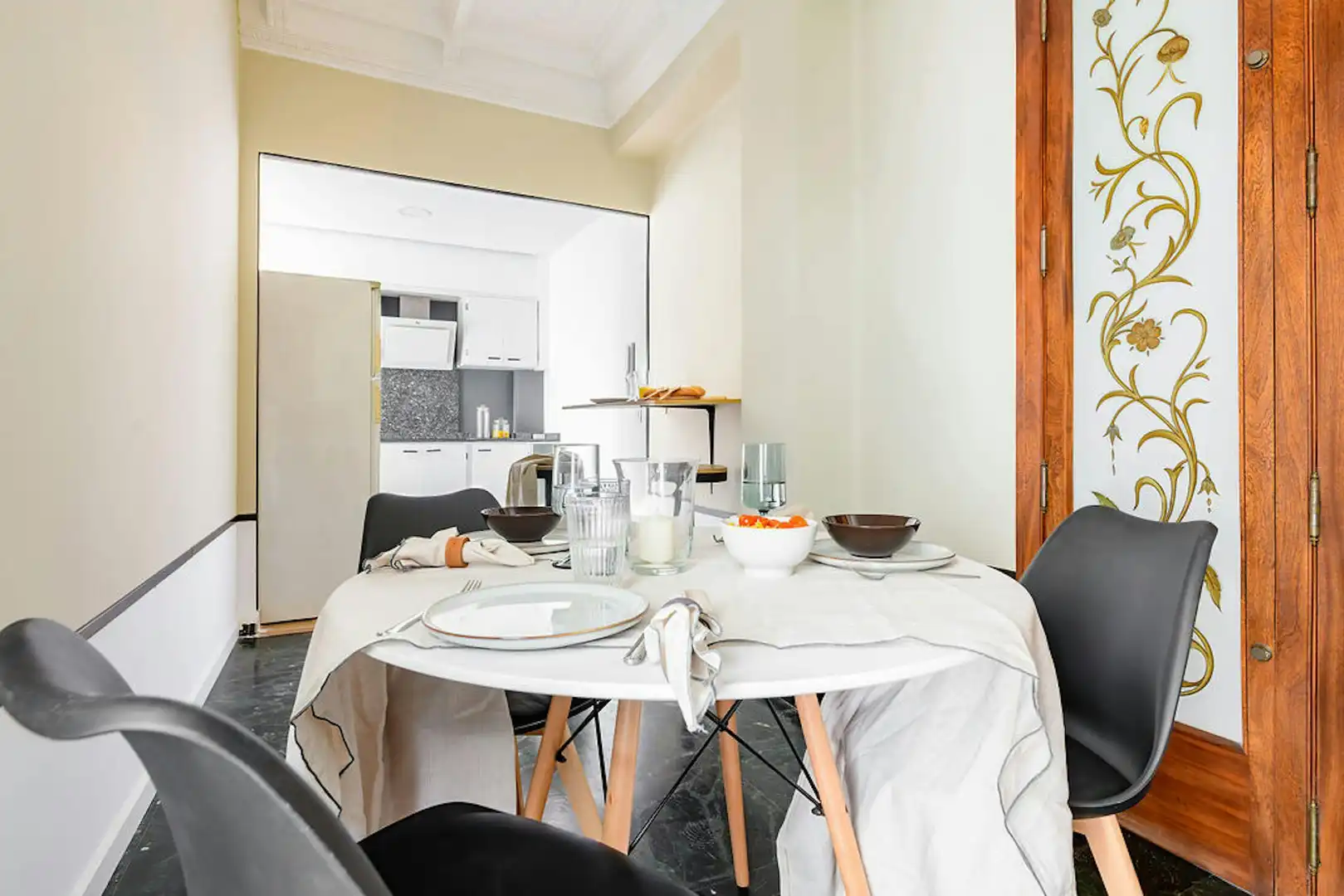 Comedor de Piso para compartir en Valencia con Calefacción, Amueblado y Lavadora