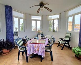 Dining room of Flat for sale in Torremolinos  with Air Conditioner, Private garden and Parquet flooring