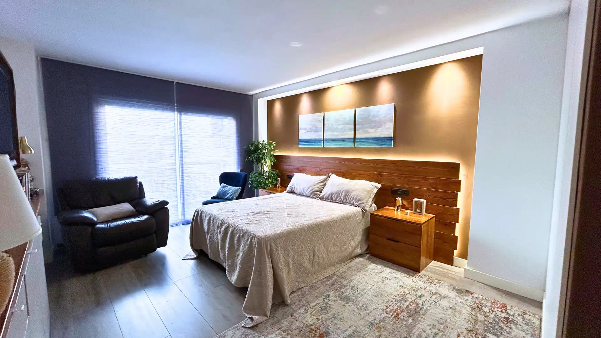 Bedroom of Flat for sale in  Palma de Mallorca  with Air Conditioner and Balcony