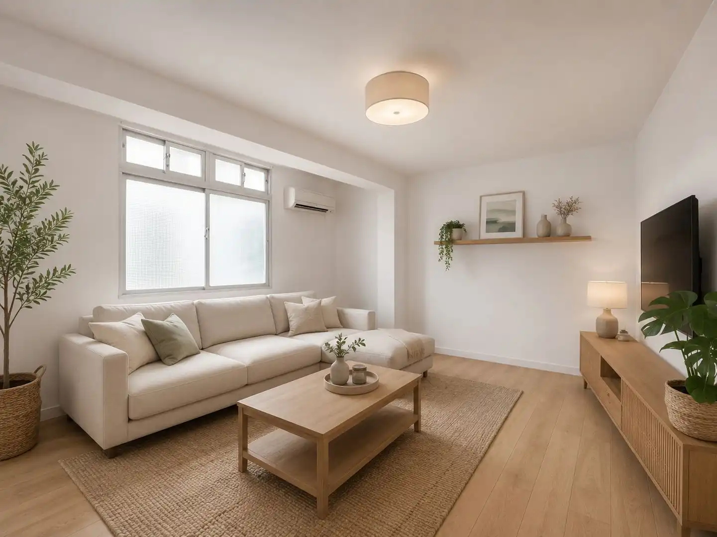 Sala d'estar de Apartament en venda en Málaga