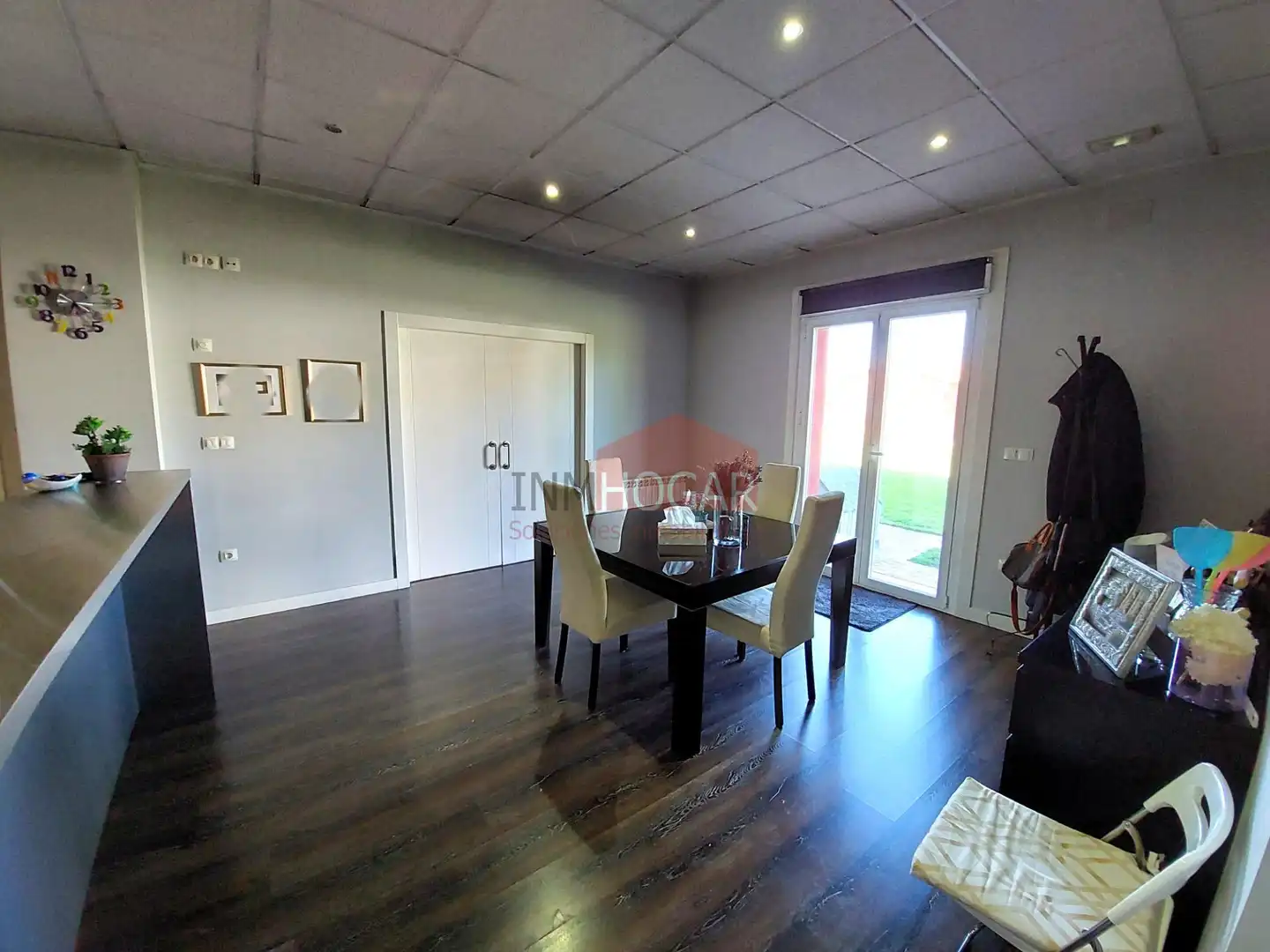 Dining room of Houses for sale in Sanchidrián  with Private garden, Parquet flooring and Terrace