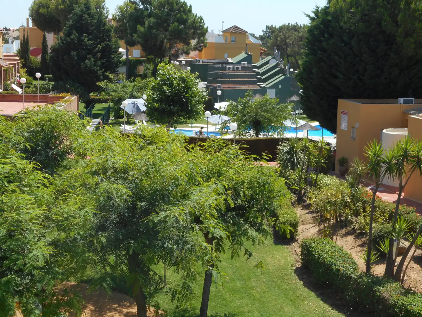 Jardín de Apartamento en venta en Islantilla con Jardín privado, Trastero y Amueblado