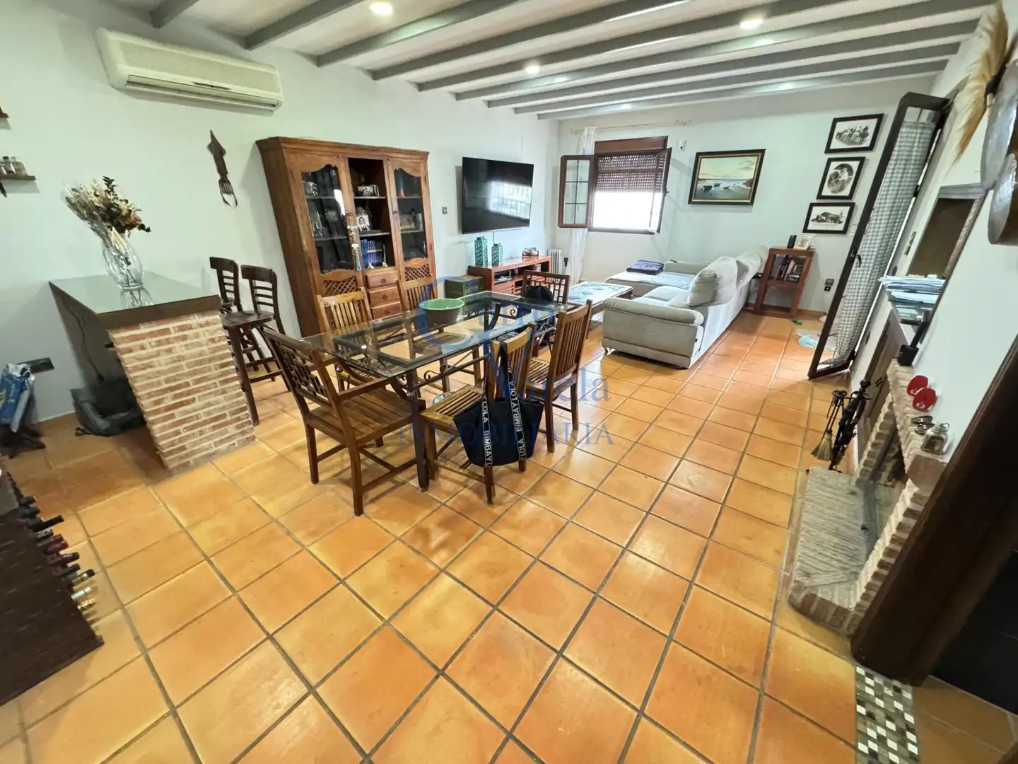 Living room of Country homes for sale in Dos Hermanas  with Air Conditioner, Private garden and Storage room