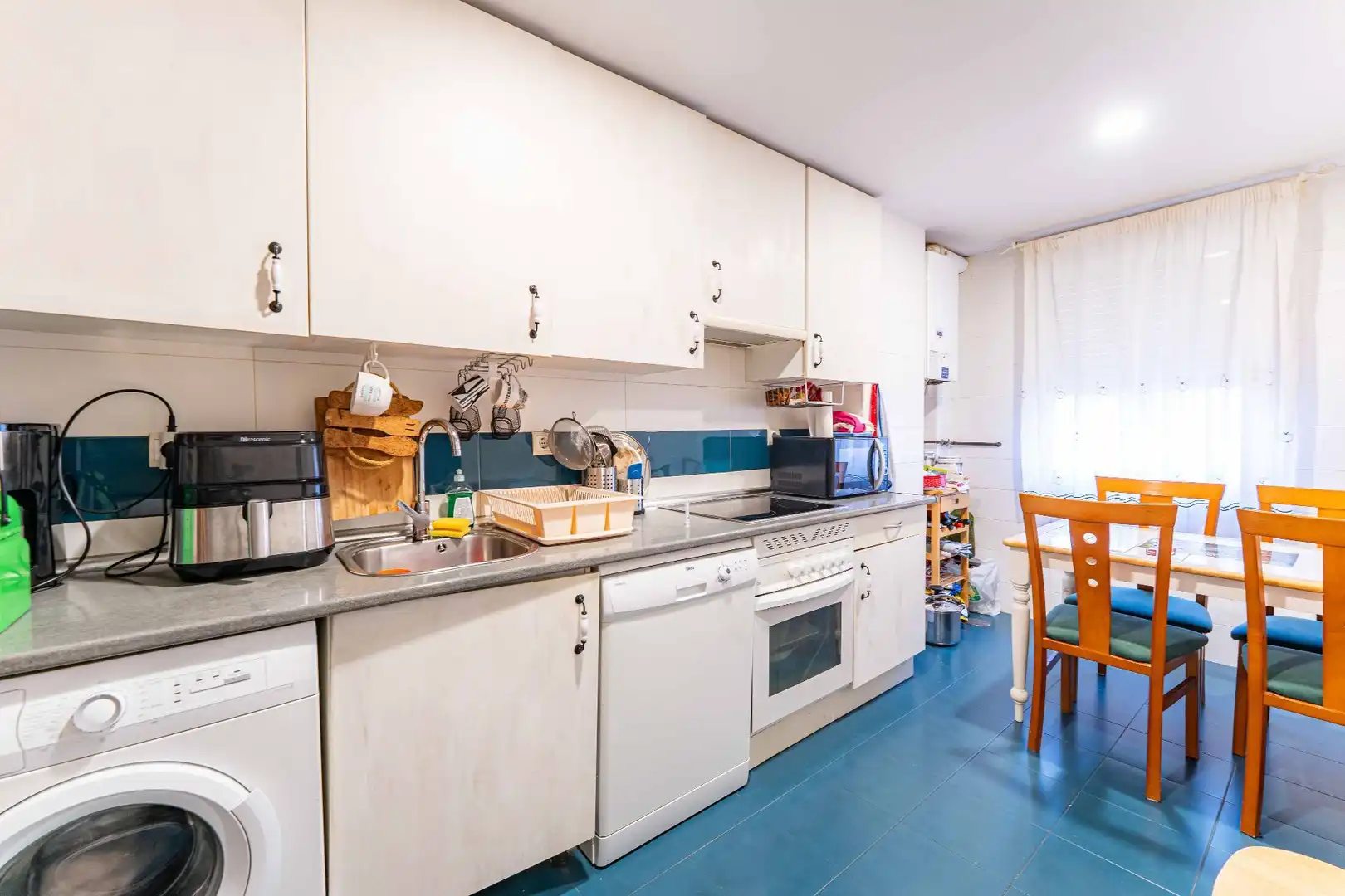 Kitchen of Flat for sale in Humanes de Madrid  with Air Conditioner, Heating and Terrace