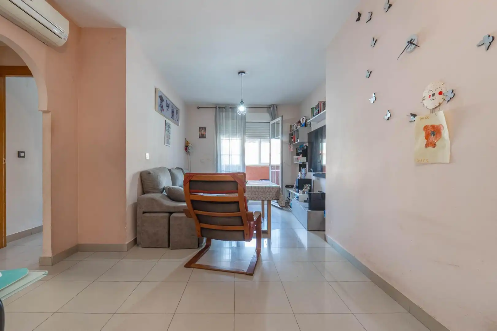 Sala de estar de Piso en venta en Las Gabias con Aire acondicionado, Calefacción y Terraza