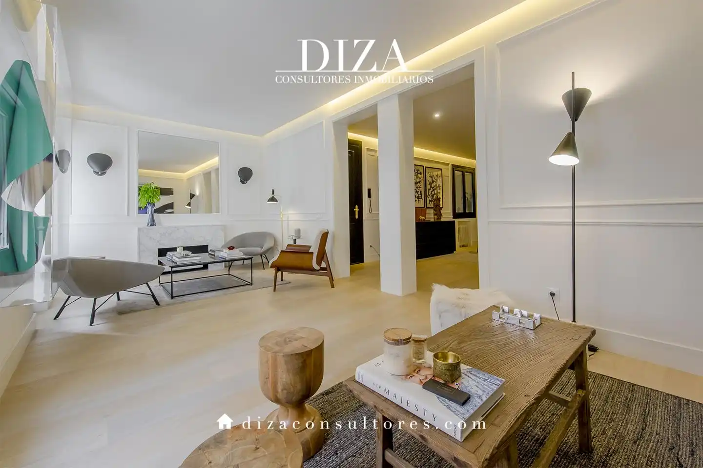 Living room of Apartments for sale in Madrid  with Air Conditioner and Heating