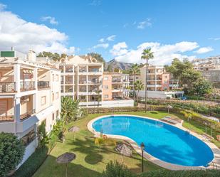 Exterior view of Planta baja for sale in Marbella  with Air Conditioner, Heating and Terrace